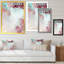 Marbre gris et rose, ondulations d'art II - reproduction d'art moderne sur toile-1103164776-1103164770