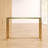 Gannon 47'' Glass Top Console Table-23814929