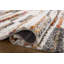 Tapis ivoire / gris / brun en polyester tissé à la machine Pyper-1420129678