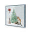 Faune hivernale avec arbre de Noël I-106164688-106164697