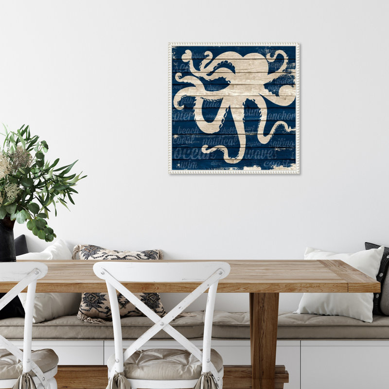 Gina Ritter Coastal Wonder I Octopus par Gina Ritter, H 22 po x l 22 po x P 2 po