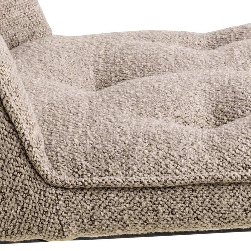 Washingtonville 84cm H Tufted Cotton Blend Upholstered Side Chair, Beige, 3