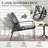 78.5cm Long Chaise Lounge Set with Cushions