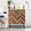 Armoire de rangement avec portes et tablettes