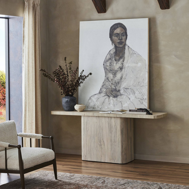 Espera Painting by Paul Meyer, Framed Canvas, 48" H x 40.5" W