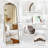 Filigree Floor Mirror Full Length Mirror Freestanding with Vintage Ornate Carved Applique-1783904174-1783424637