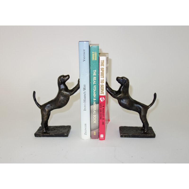 Metal Non-Skid Bookends