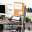 Tableau effaçable à sec en verre avec tableau de liège, tableau blanc mural et tableau d'affichage Mind Reader, 28 po x 19,5 po
