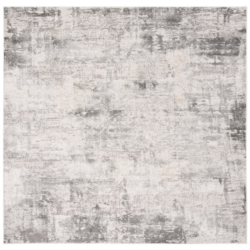 Tapis abstrait Kass Vogue Performance, Carré 3 pi