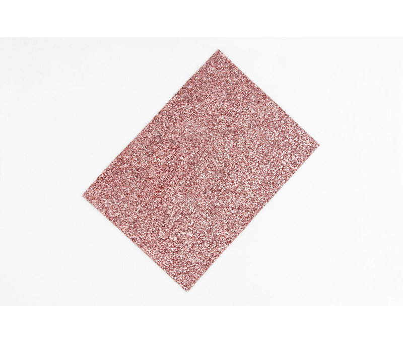 Rose Gold – Real Glitter Wallpaper Sample (A6 Size)