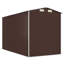 Arthar 2 ft. W x 5 ft. D Galvanized Steel Apex Garden Shed