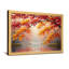 Plantes et fleurs feuilles d'automne reflétant sur l'eau calme-809785014-809785015-809785160