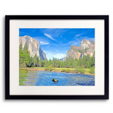 Merced River In Yosemite National Park Print by Bruce Heinemann