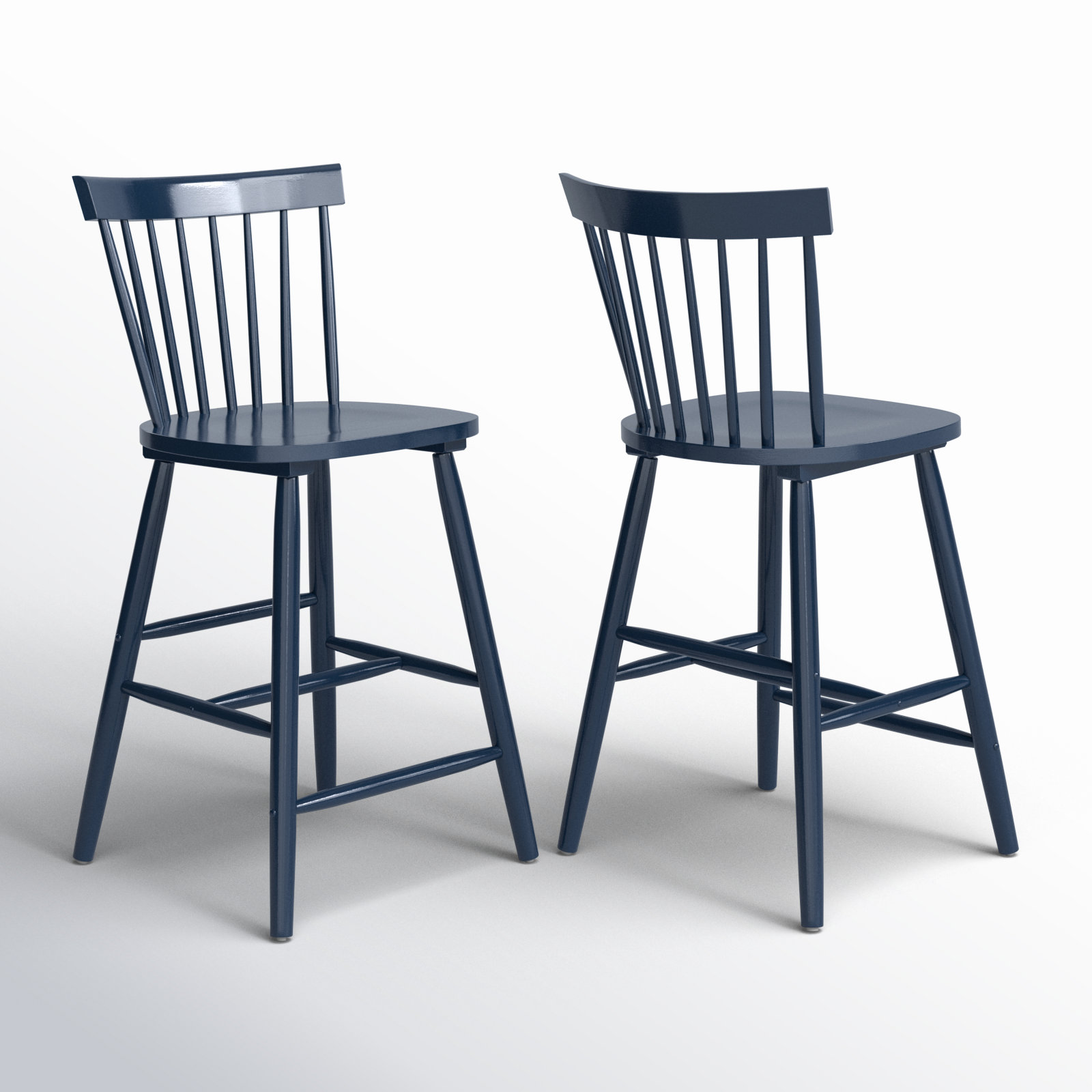 Stacee Bar and Counter Stool, Navy, Counter Stool (24" Seat Height)
