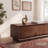Tv Stand, Entertainment Center With 3 Drawers, Solid Wood, Fully Assembled
