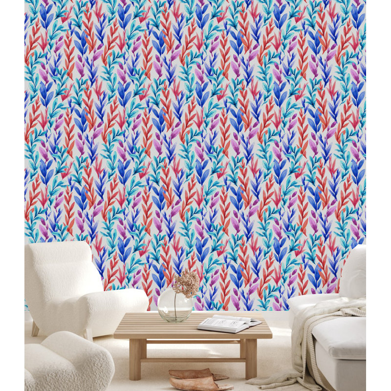 Panneau de papier peint auto-adhésif, L 2,08 pi x L 10,42 pi