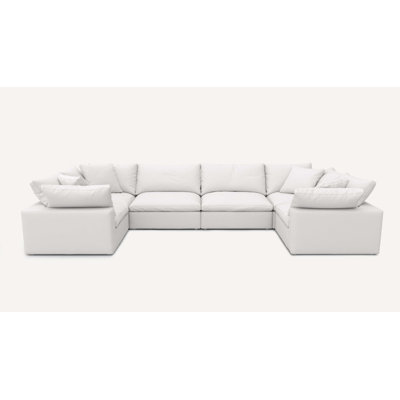 Adelinda Upholstered L-Shaped Sectional Symmetrical