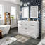 Ensemble de meuble-lavabo double 48 po Wauconda-765671948-765671955