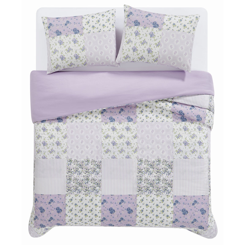 Cannon Elissa Patchwork, Queen Comforter + 2 Standard Shams
