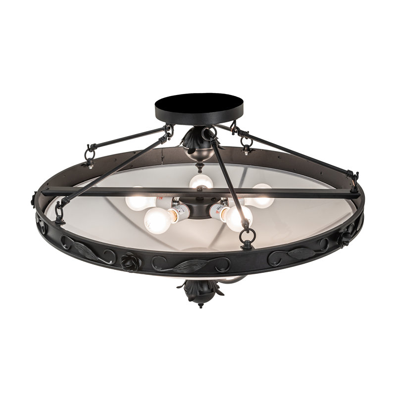 Arabesque 5 - Light Semi Flush Mount
