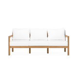 Classic Teak Sofa - Charcoal