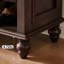 Grande armoire à chaussures rétro avec rangement
