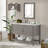 Bennet 48" W Modern Shaker Soft Close Doors Vanity Cabinet with Open Storage Shelf