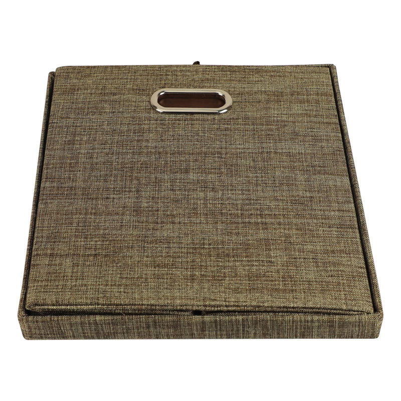 posprica Fabric Box, Brown