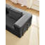 Canapé modulaire rembourré Boneless, canapé de salon en forme de L avec 6 coussins-155425355
