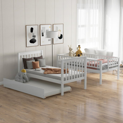 Bunk Bed With Trundle And Storage