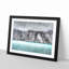 Fog over Baffin Island in Canada - Picture Frame Graphic Art Print-56713096-56713100