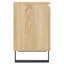 Marieo 40cm W Iron Bedside Table-1688440891