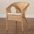 Caridwen Modern Bohemian Natural Rattan Dining Chair