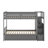 Twin Over Full/Twin Bunk Bed With Shelves And Drawers-364463686