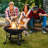 Martinique Round Steel Wood Burning Fire Pit