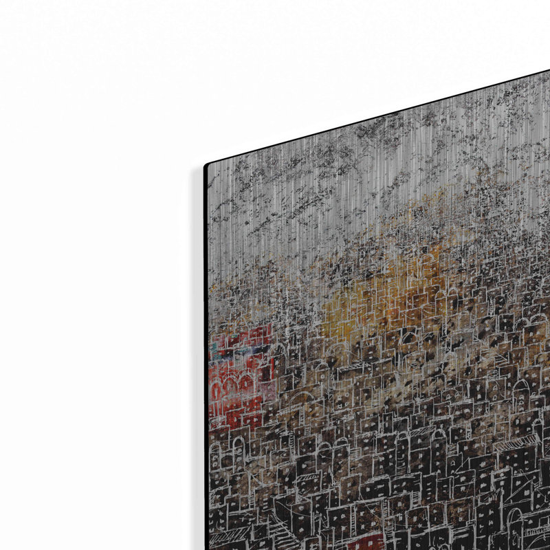 " WHITE CITY " by DB Waterman, 16" H x 24" W