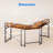 Israa L-Shaped Metal Base Computer Desk with Power Outlet-1709013477