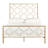 Luan Quatrefoil Metal Bed-139613653-139866303