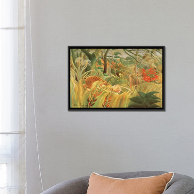 " Tiger In A Tropical Storm (Surprised!), 1891 " by Henri Rousseau
