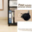 75cm H x 50cm W Printer Stand with Wheels-117658937