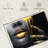 Grunge Gold Makeup Paint Drip Canvas Print-1595020140