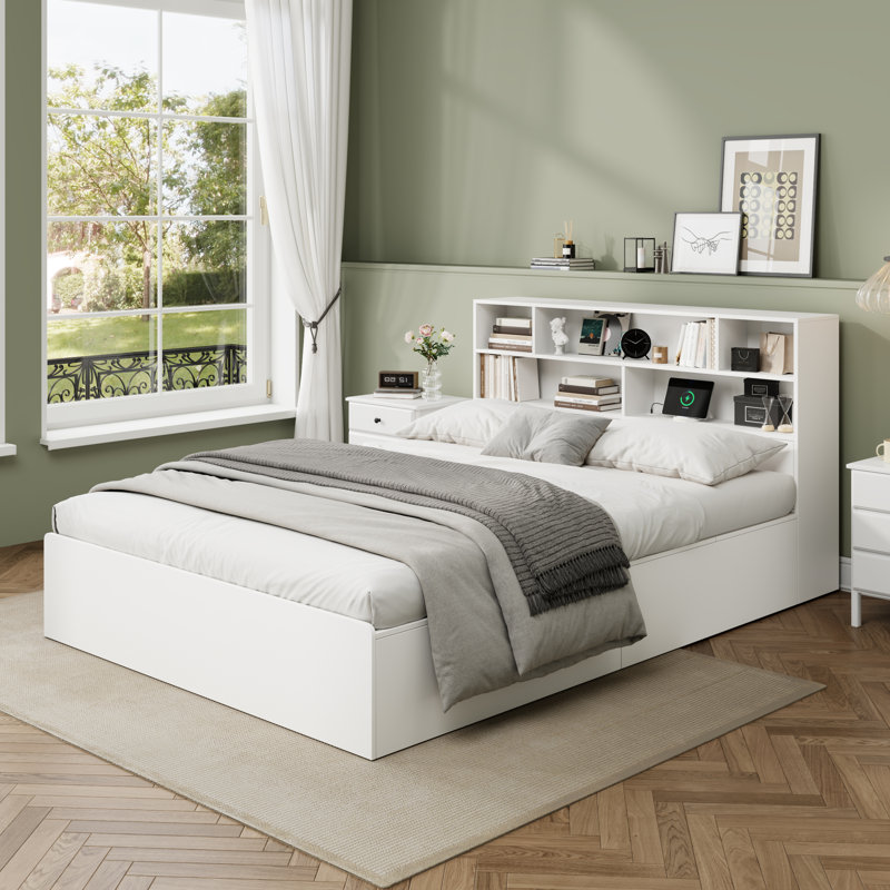 Solid Wood Bed