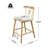 Eira Scandinavian Modern Wooden Upholstered Counter Stool with Ergonomic Seat-1368325894