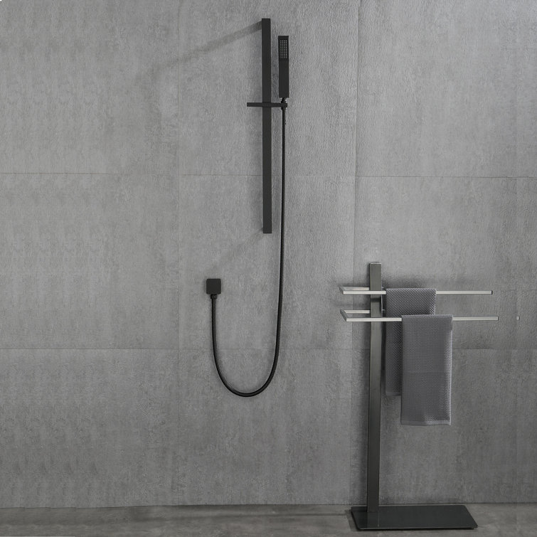 Performance Handheld Shower With Slide Bar And 59-Inch Hose
