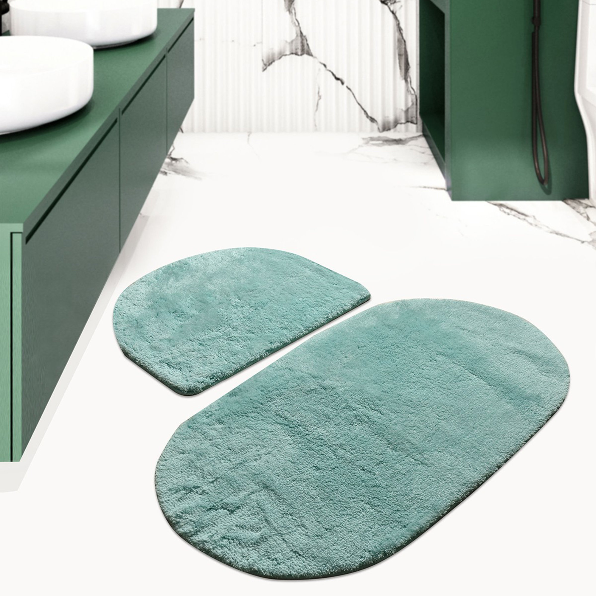 East Urban Home Telly 2 Piece Bath Rug Set - Wayfair Canada