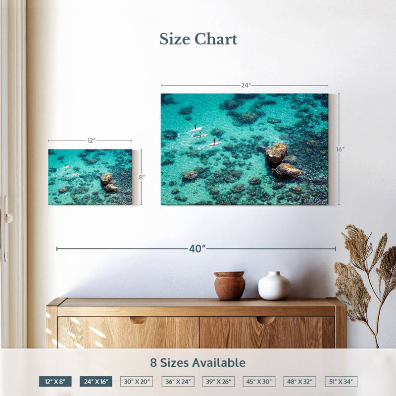 Senne Ocean Surfers, H 16 po x l 24 po