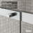 Levity 59.63" x 74" Double Sliding Shower Door with Blade Handles with CleanCoat Technology-13237805