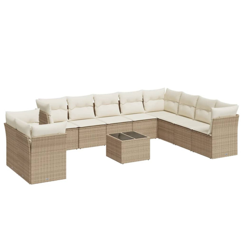 Ensemble de canapé de jardin Vidaxl