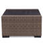 Table basse en osier Manhattan