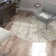 Zehner Geometric Handmade Cowhide Leather Camel Rug